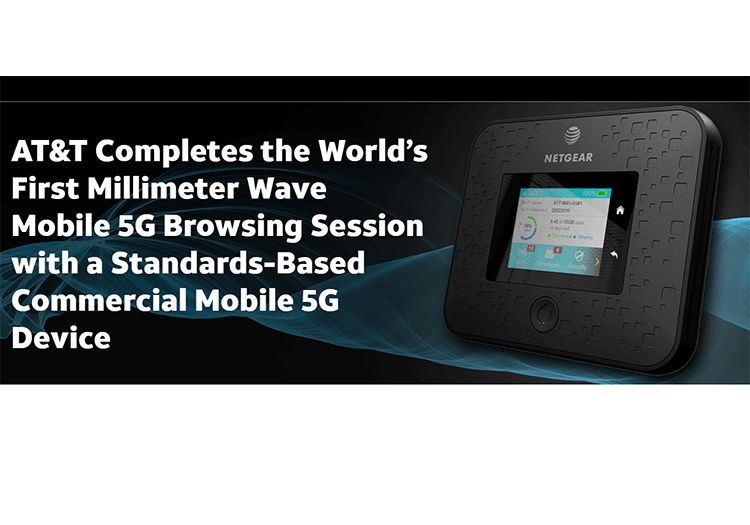 AT&T previews NETGEAR Nighthawk 5G Mobile Hotspot over mmWave