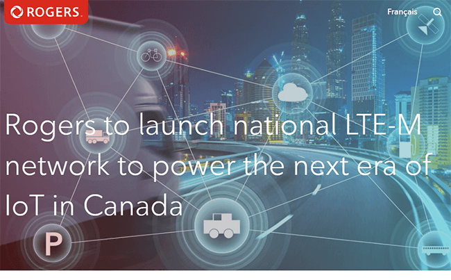 Rogers ready to light up LTE-M in Ontario