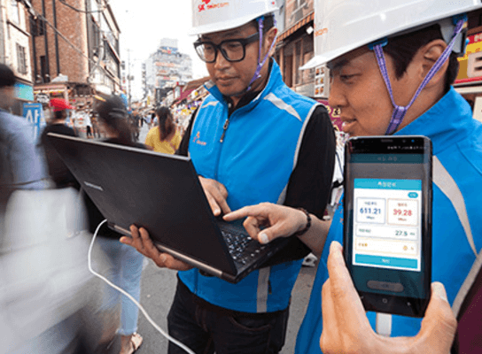 SK Telecom completes first 5G call with Samsung