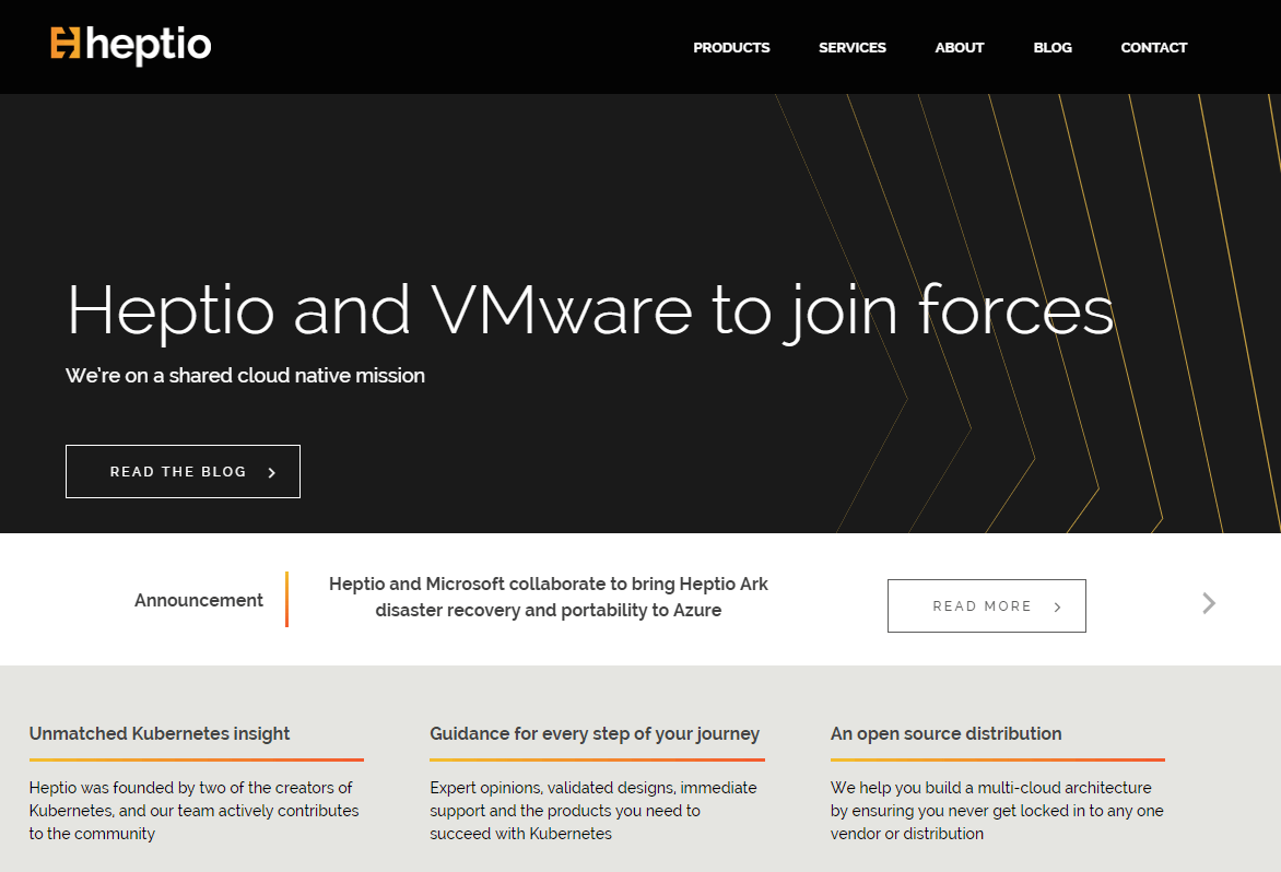 VMware to acquire Heptio for Kubernetes