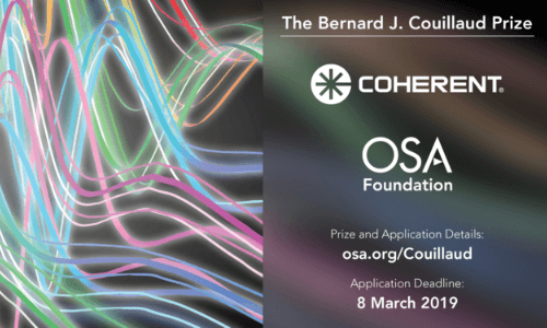 OSA announces $20K prize for early career photonic researchers