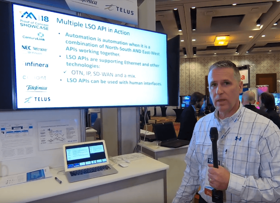 MEF18 PoC – Orchestrated Multilayer Optical Transport