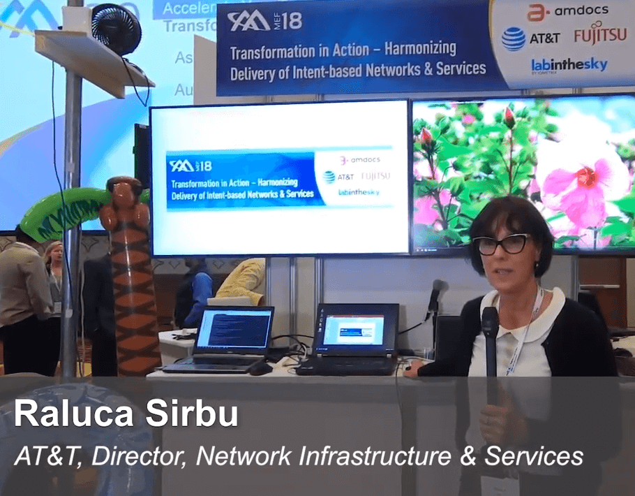 MEF18 PoC – AT&T on Intent-Based Networks & Services