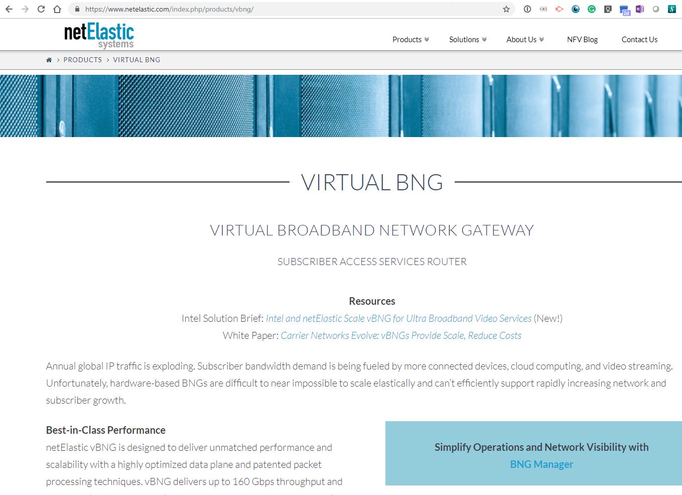 NoviFlow and netElastic team on Virtual BNG
