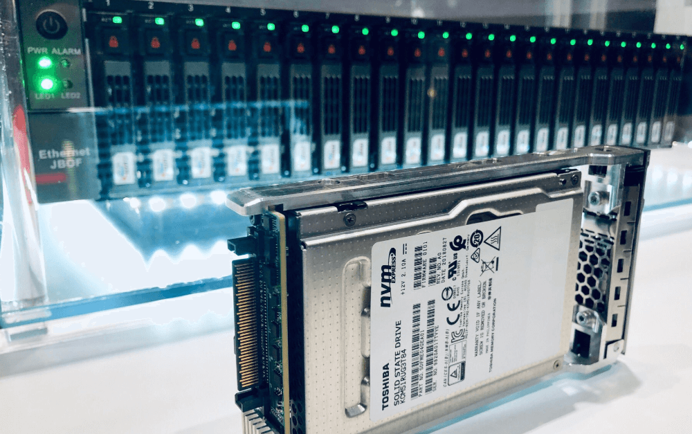 OCP 2019: Toshiba tests NVM Express over Fabrics