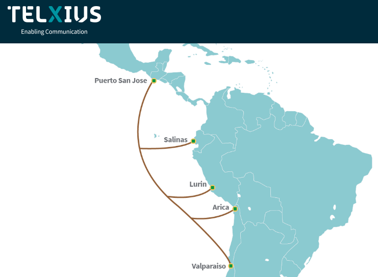 América Móvil and Telxius to build 108 Tbps Pacific cable