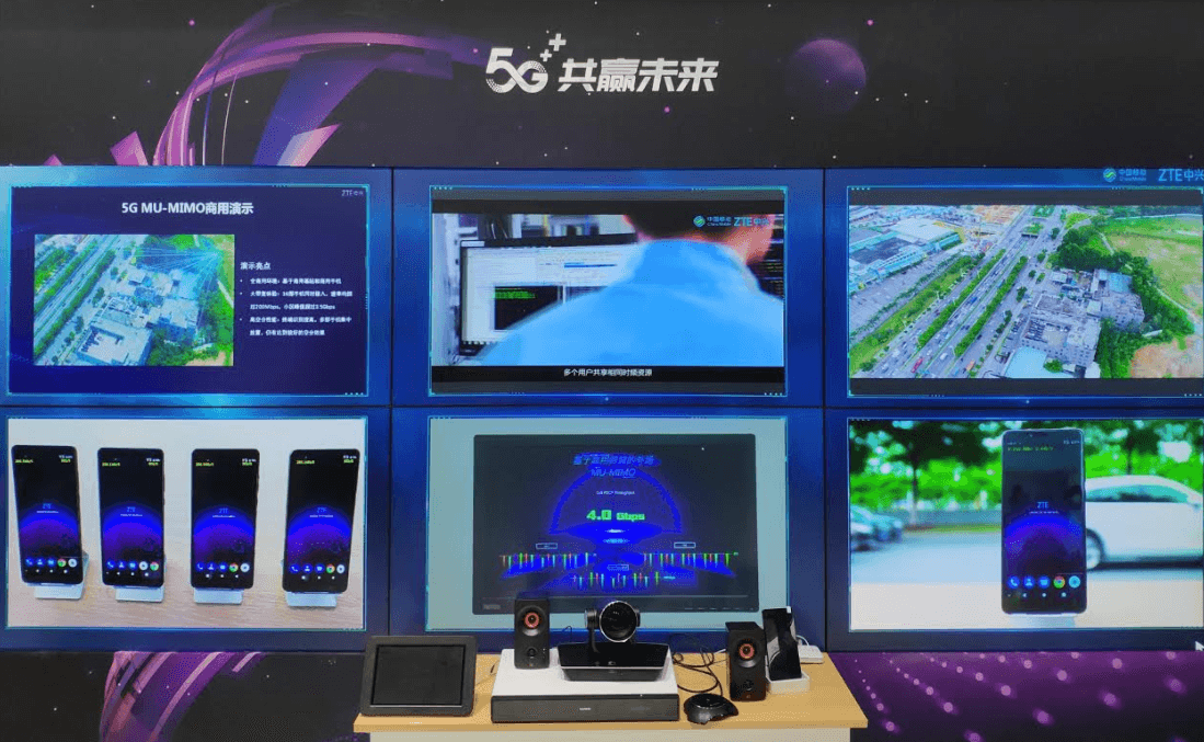 China Mobile demos MU-MIMO Multi-User performance with ZTE