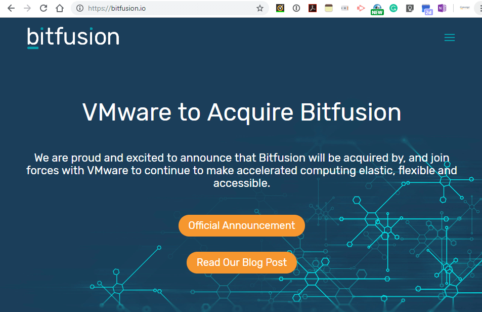 VMware to acquire Bitfusion for virtualized hard acceleration