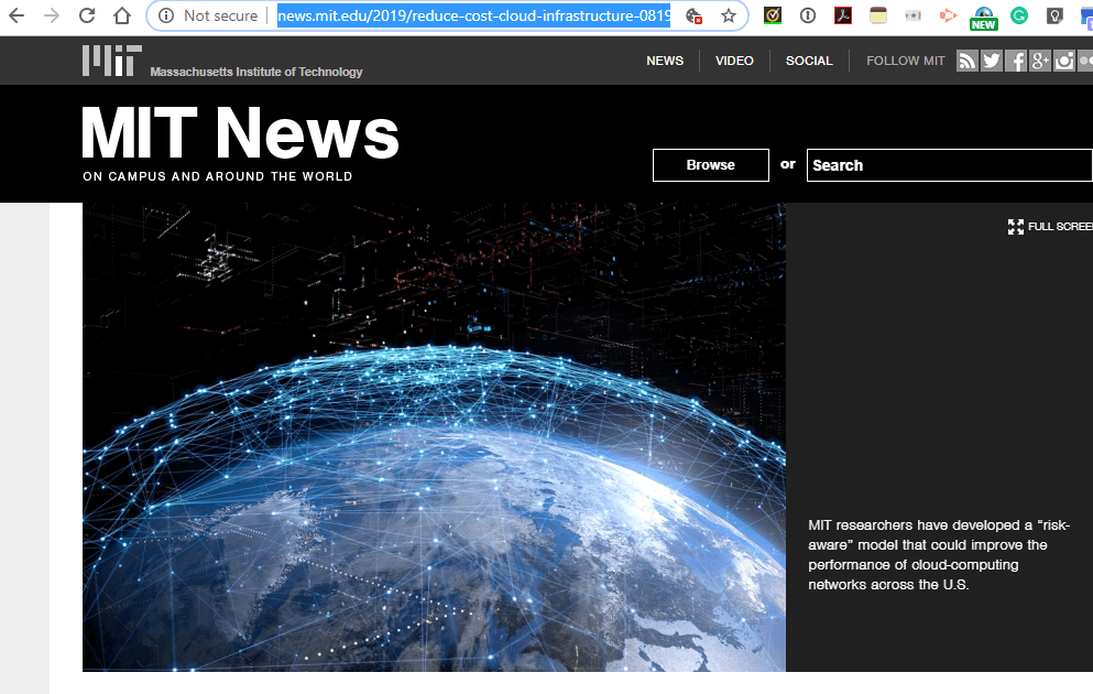 MIT researchers target “risk-aware” cloud traffic engineering
