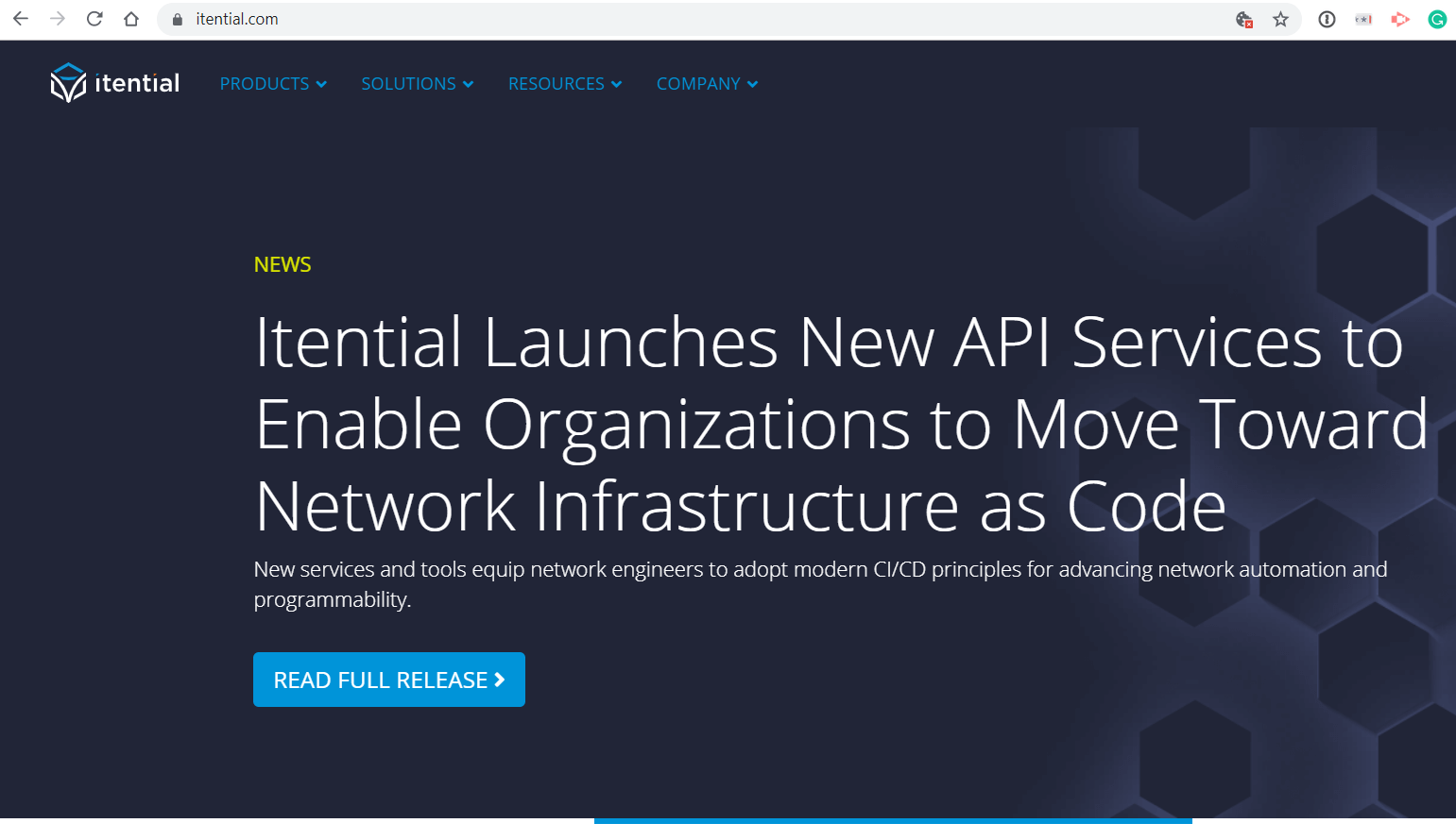Itential launches API services for network automation