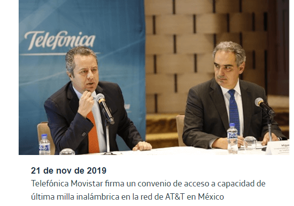 AT&T to provide Telefonica with last mile wireless access in Mexico