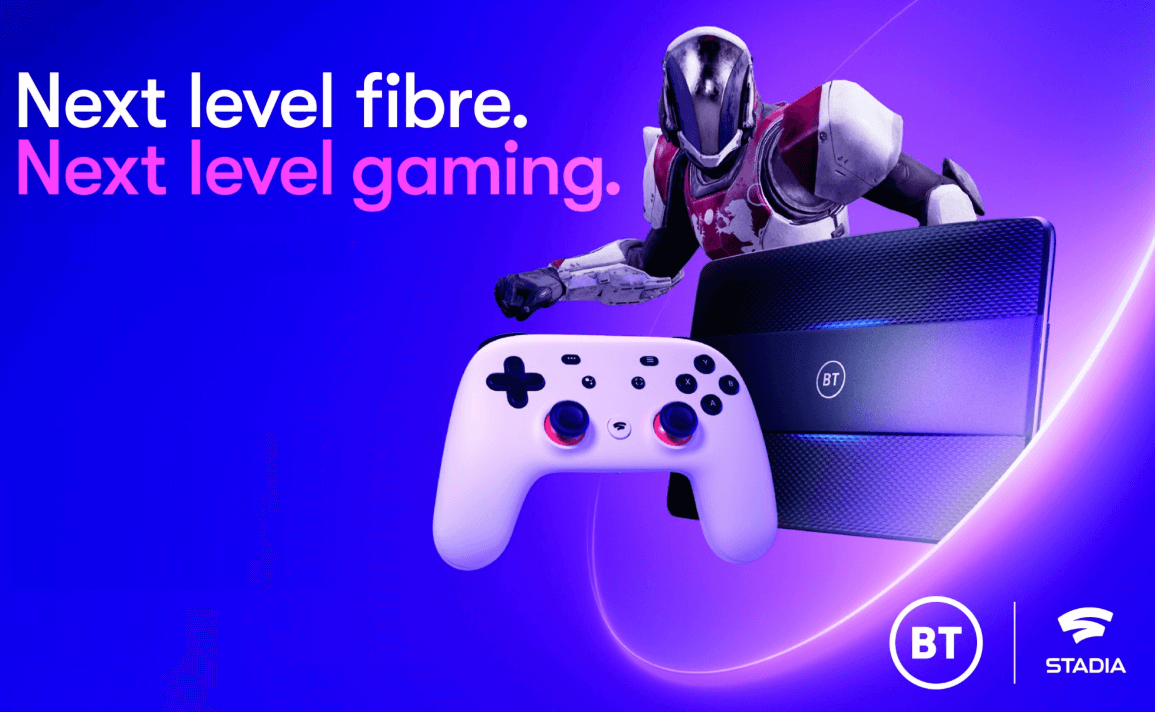 BT and Google enter cloud gaming pact