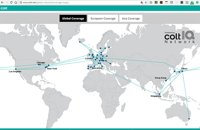 Colt adds Microsoft Azure ExpressRoute at Interxion AMS8