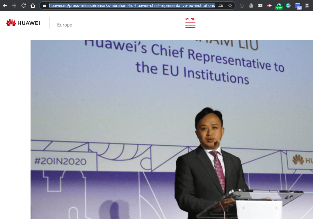 Huawei looks to establish a European manufacturing base