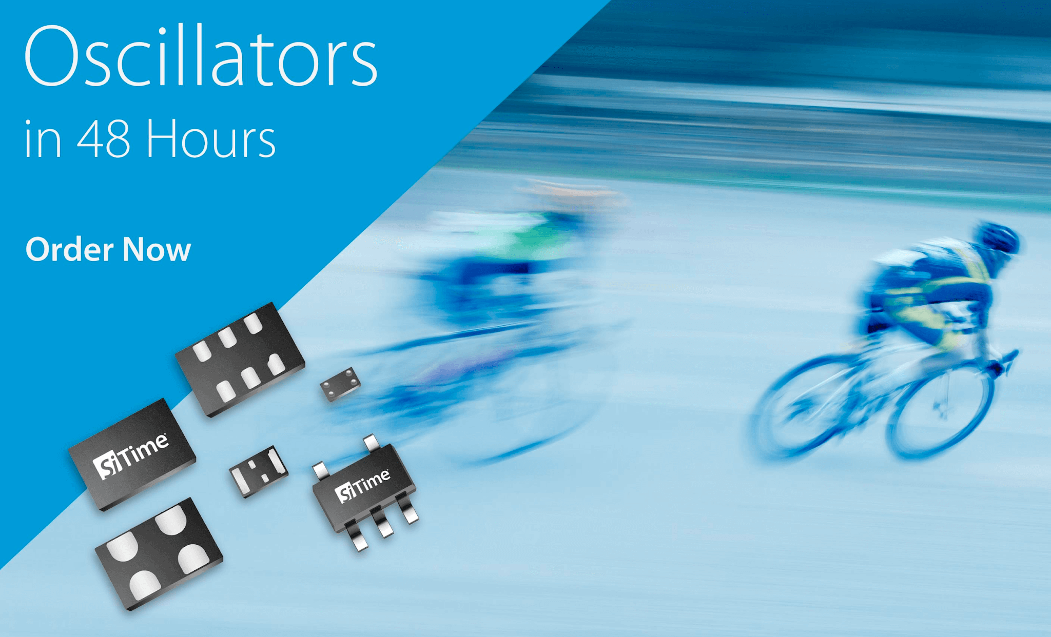 SiTime offers 48-hour worldwide availability of MEMS oscillators
