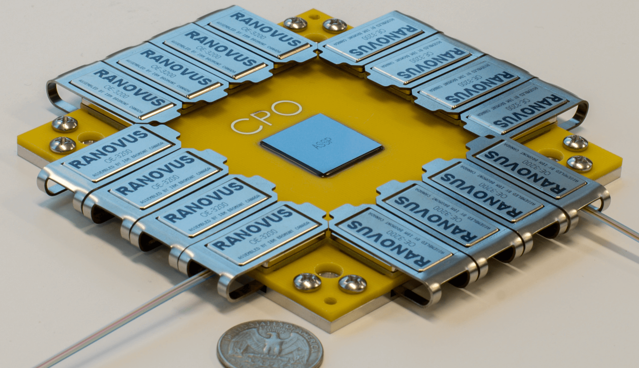 Ranovus, IBM, TE Connectivity and Senko team on Co-Packaged Optics