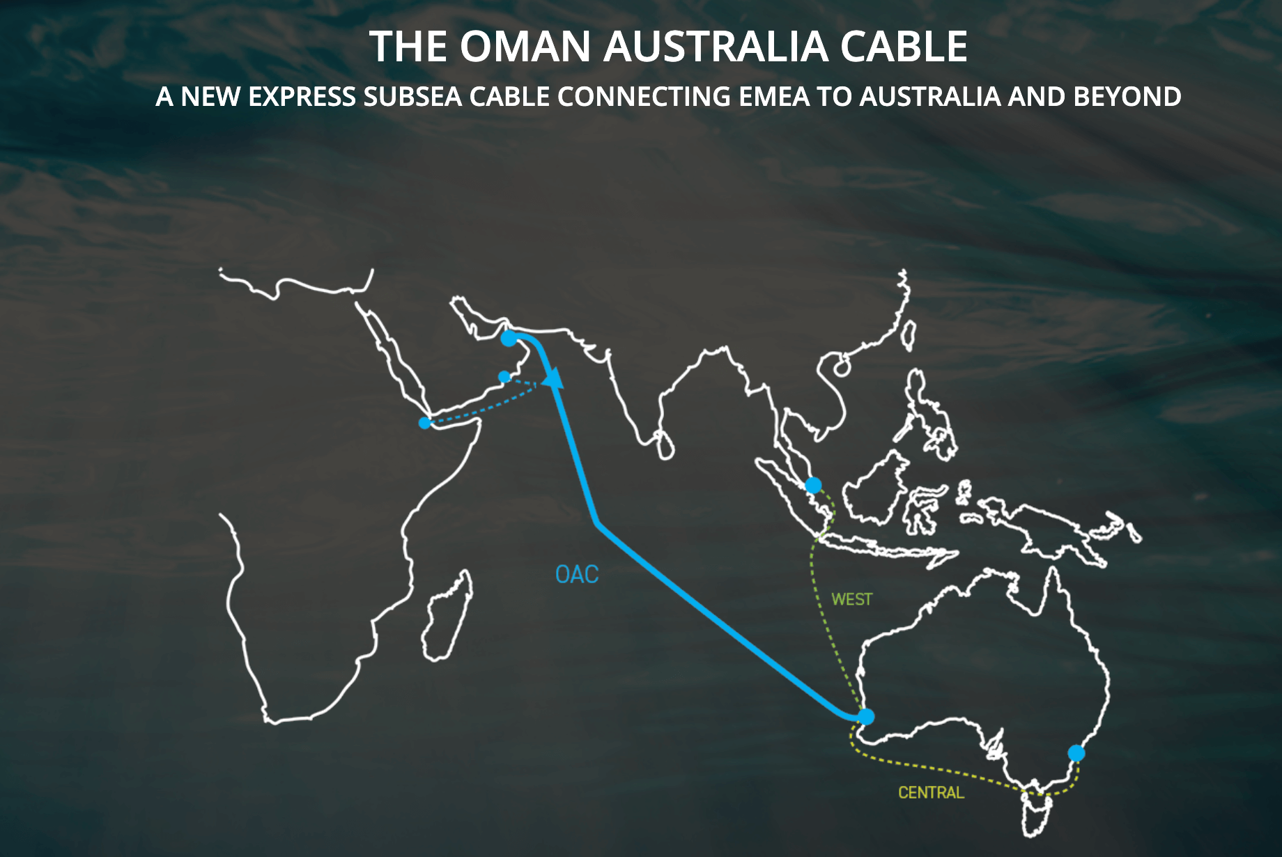 Oman Australia Cable enters contract-in-force status