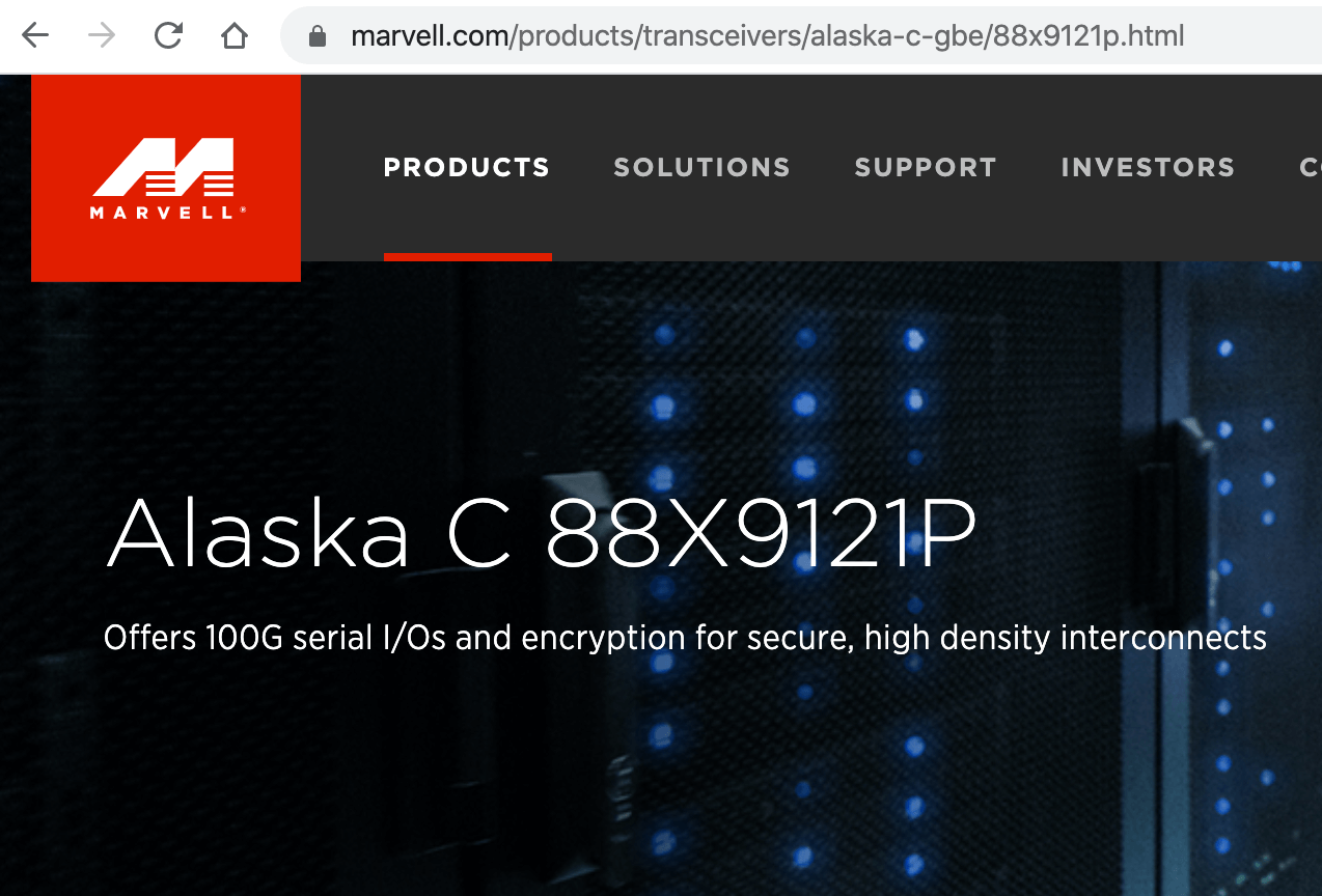 Marvell samples dual 400GbE PHY