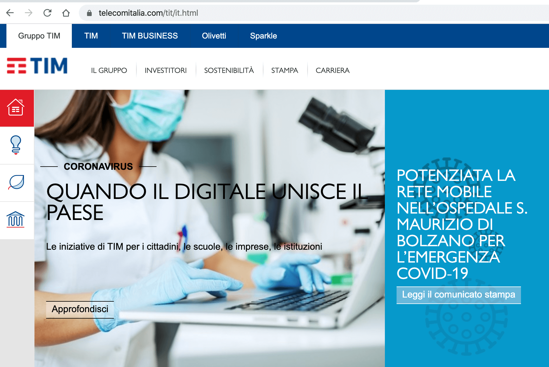 TIM and Infratel Italia to accelerate fiber rollout