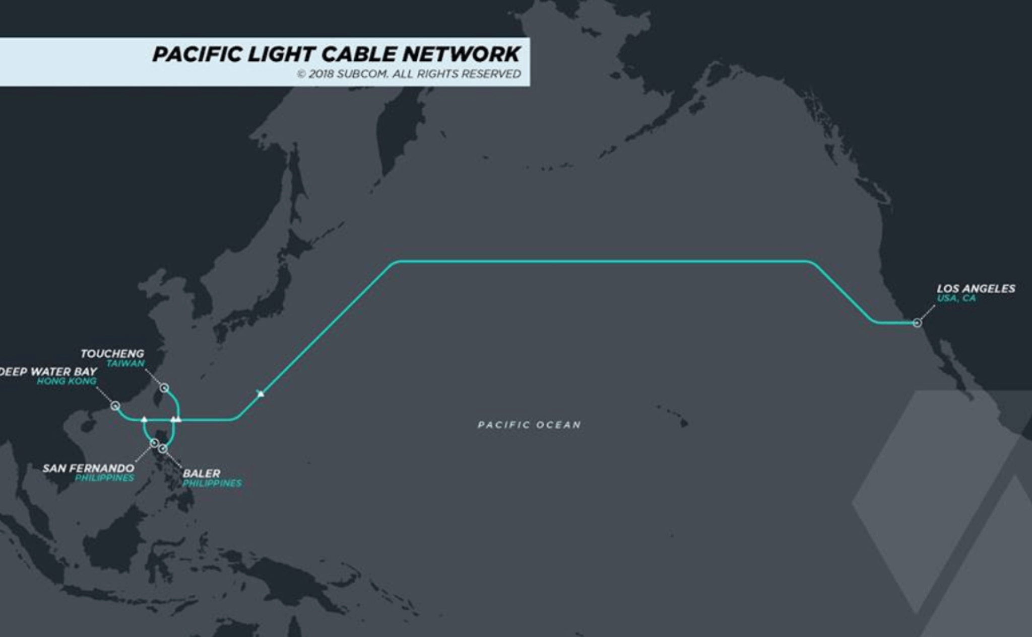 Google gains partial clearance for Pacific Light subsea cable