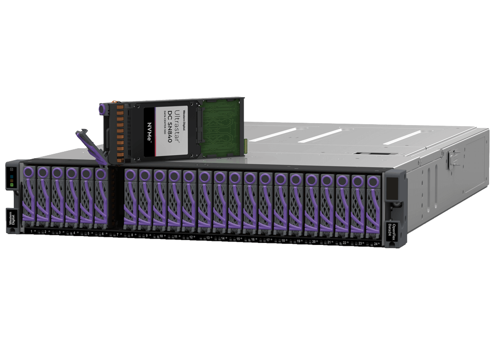 Western Digital unveils OpenFlex Data24 NVMe-oF Storage Platform