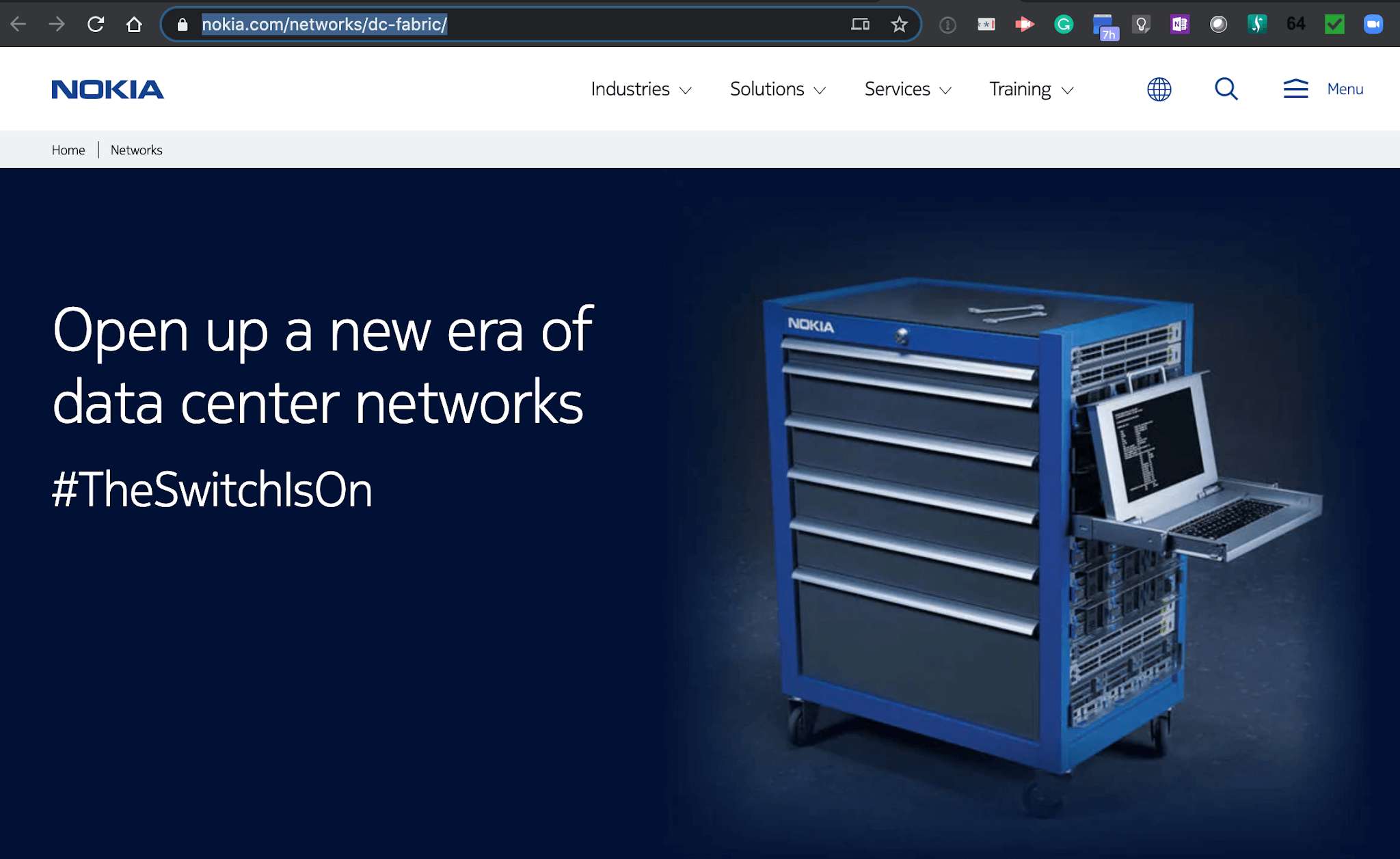 Nokia’s Fabric Service Platform was co-developed with Apple