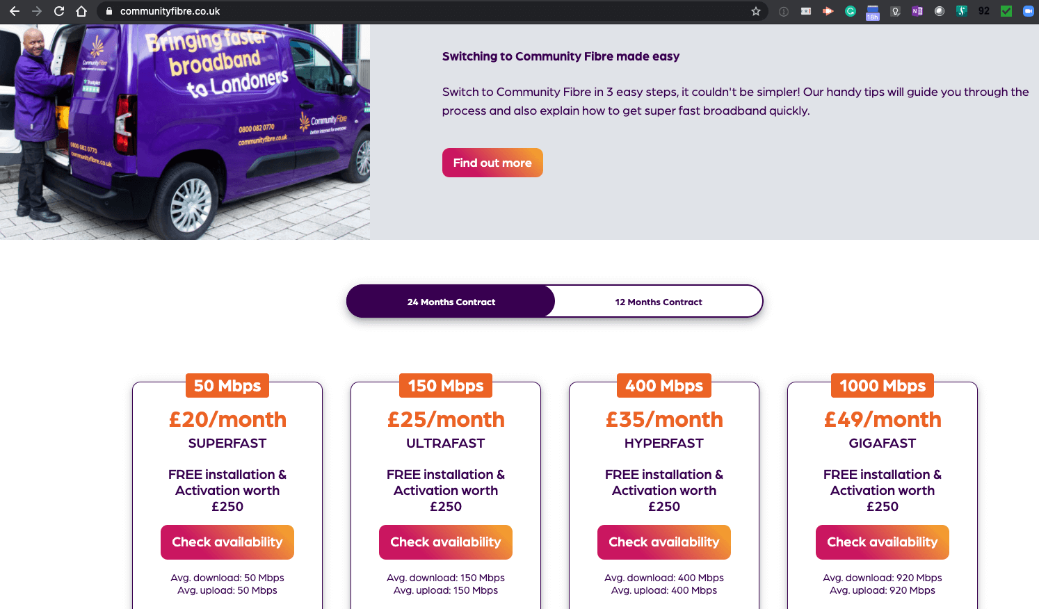 Community Fibre to invest up to £400 million across London