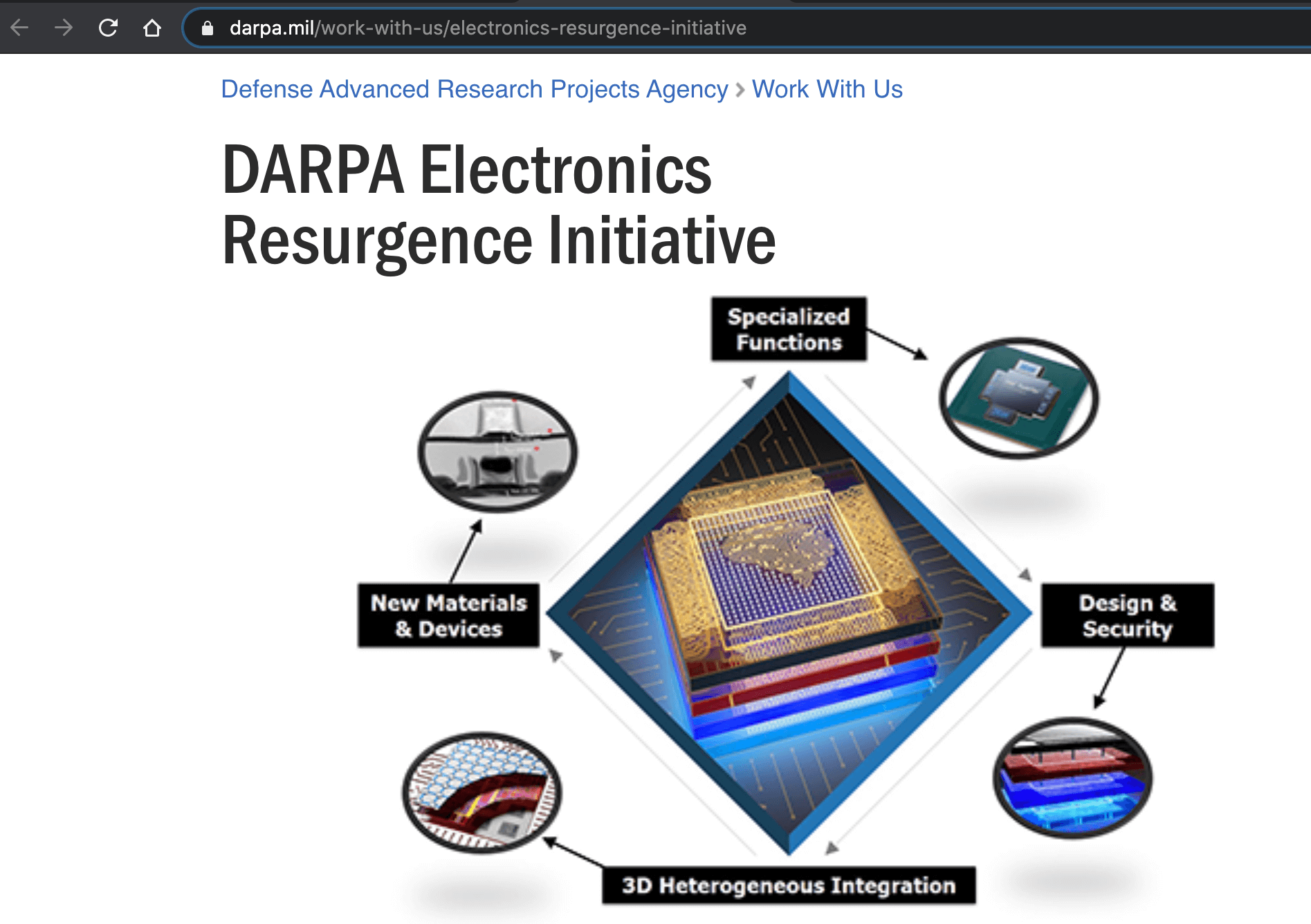 DARPA’s Electronics Resurgence Initiative signs Arm