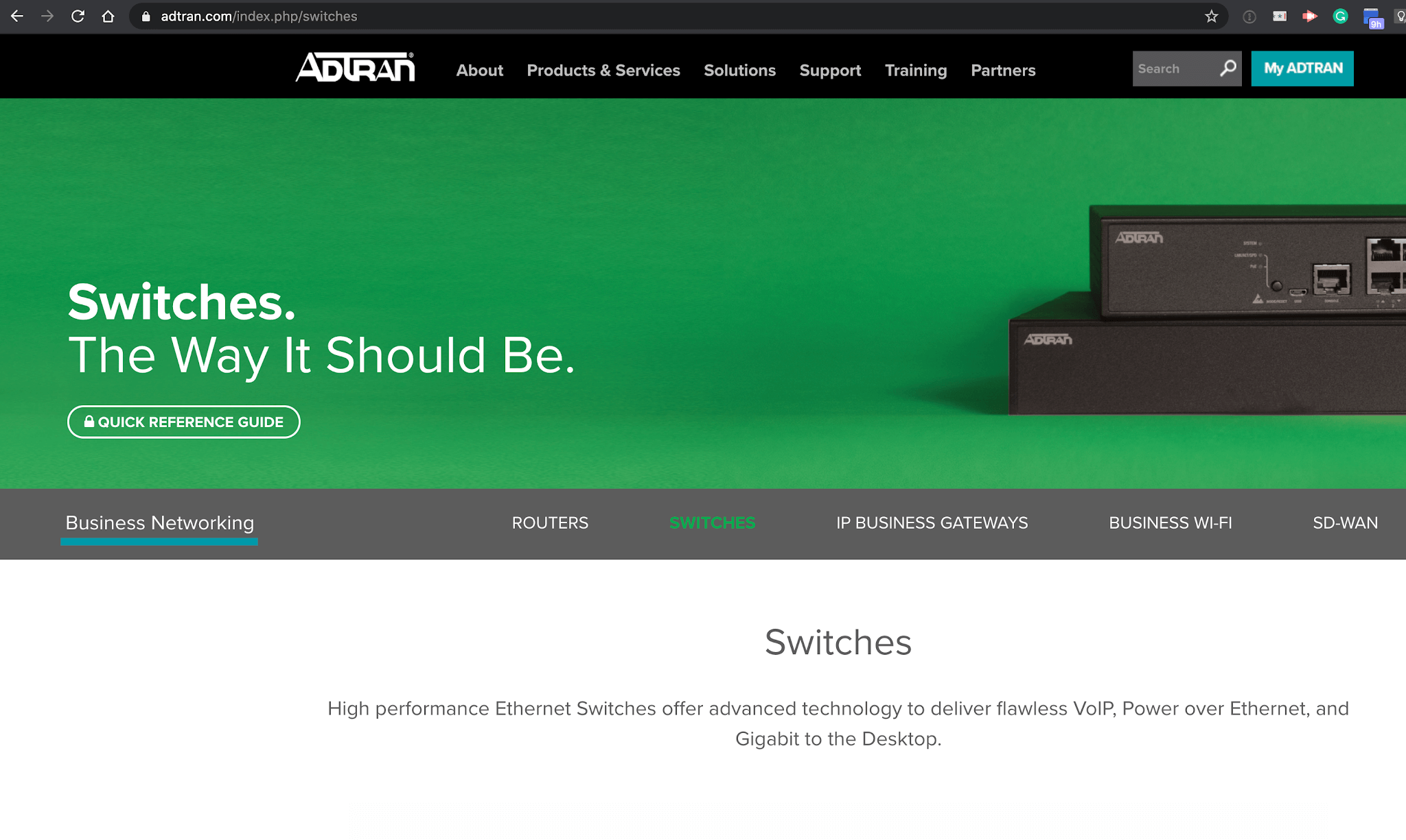 ADTRAN enhances its Gigabit switch portfolio