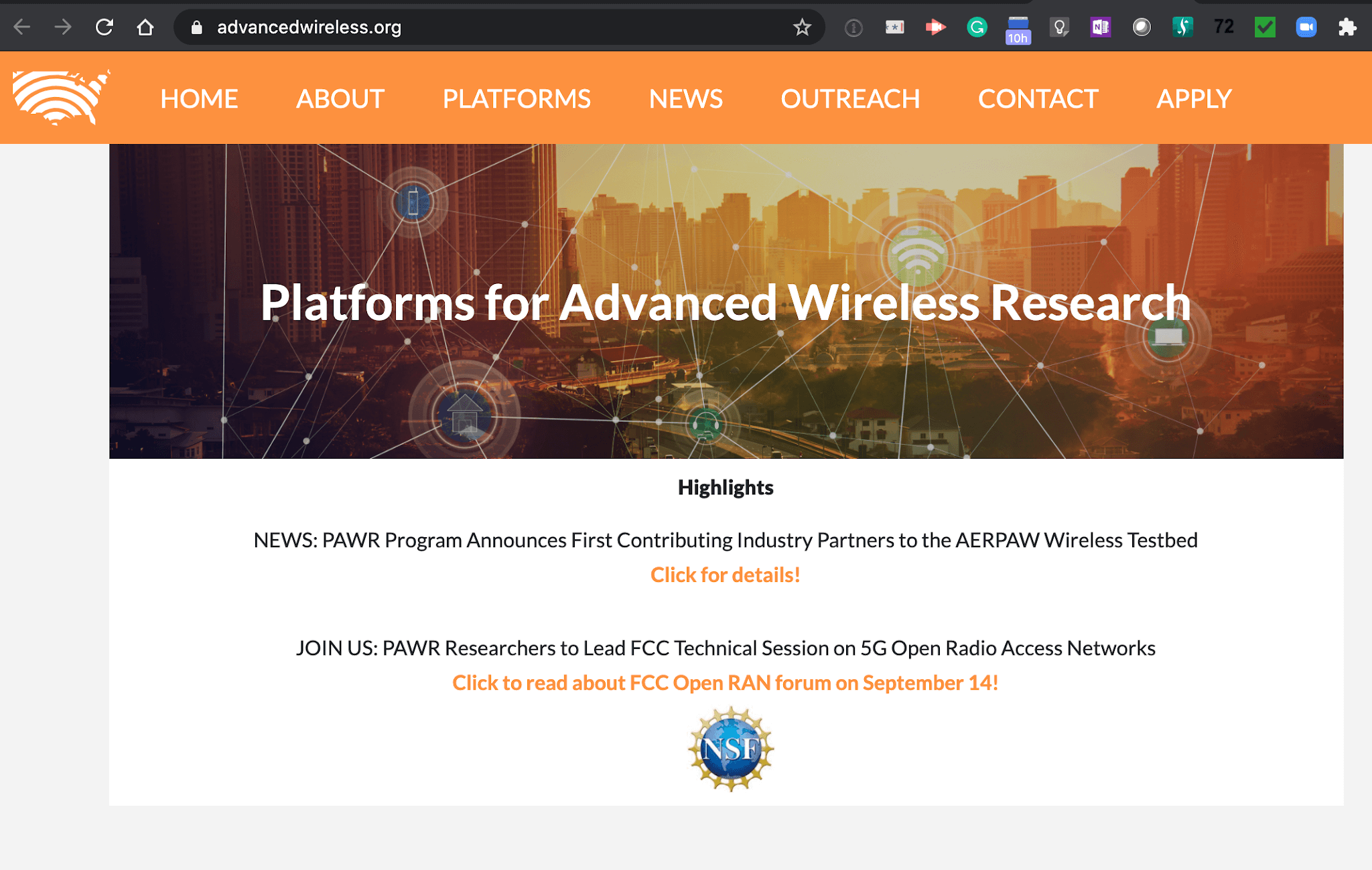 Facebook and AT&T join North Carolina’s Wireless Testbed