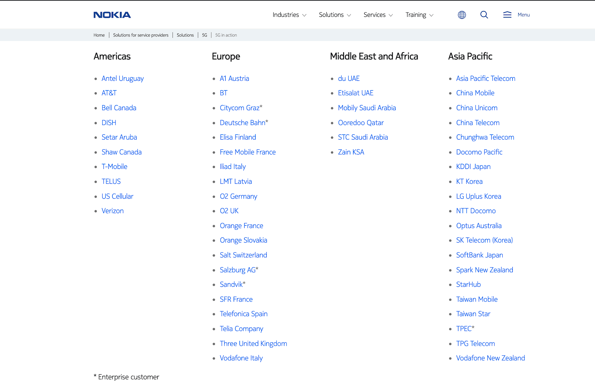 Nokia signed 17 new 5G commercial deals in Q3