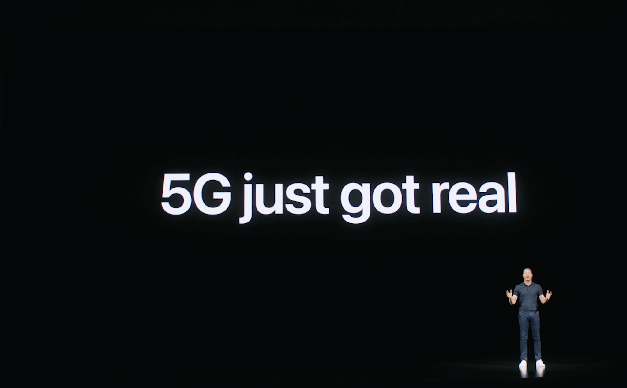 Apple: 5G just got real