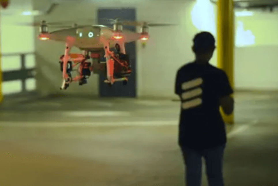 Ericsson mounts a temporary cellular network on a drone