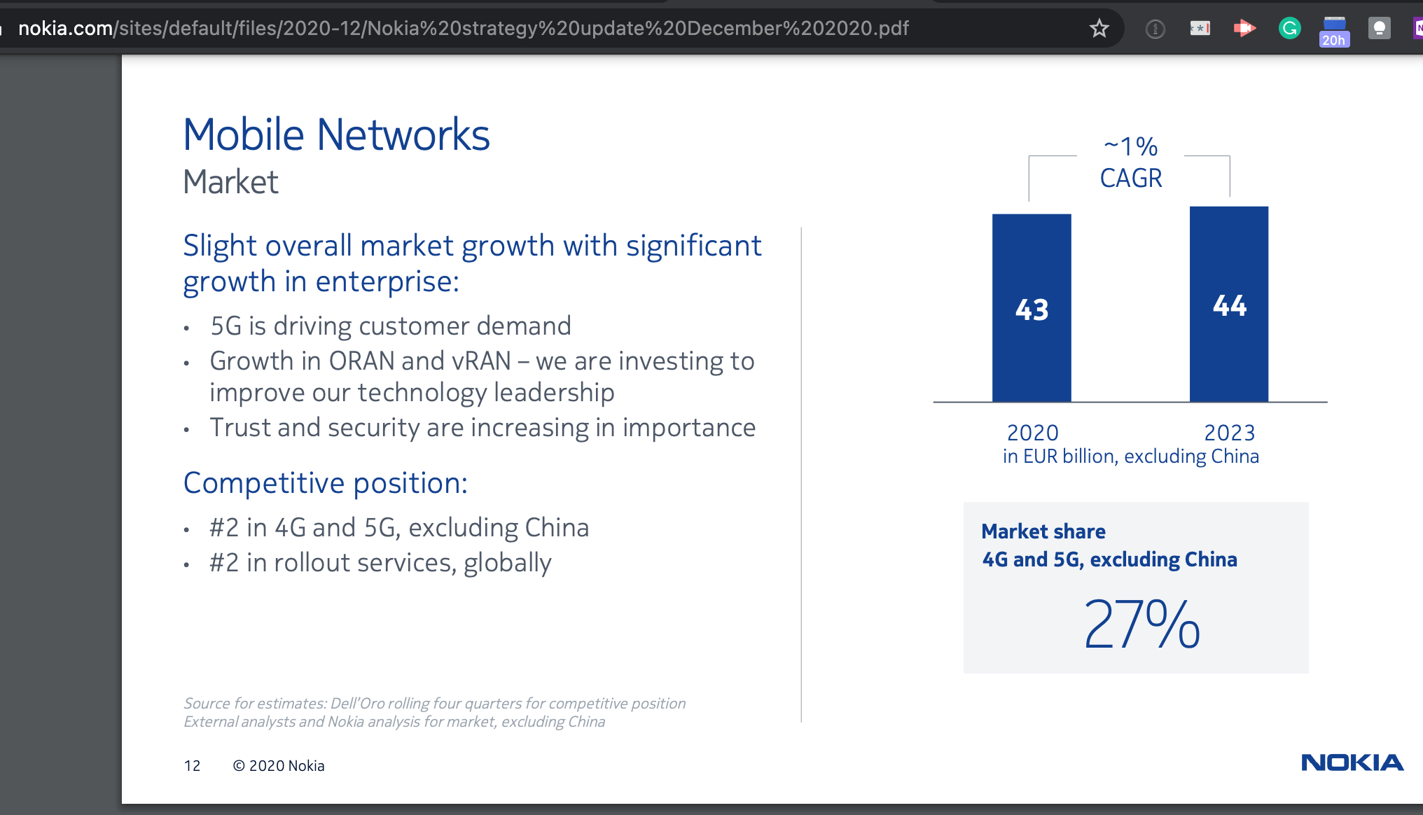 Nokia further outlines strategy