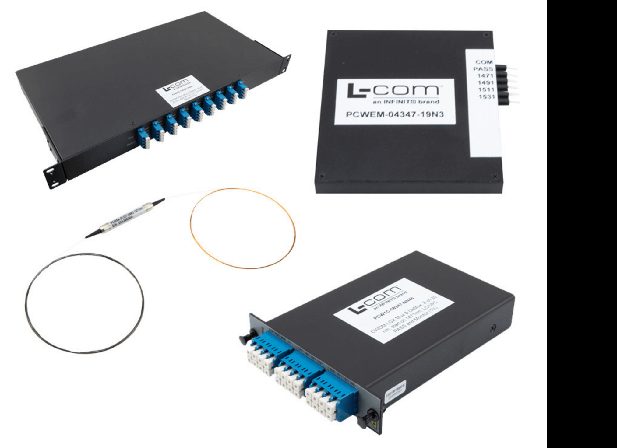 L-com intros passive CWDM Mux/Demux products