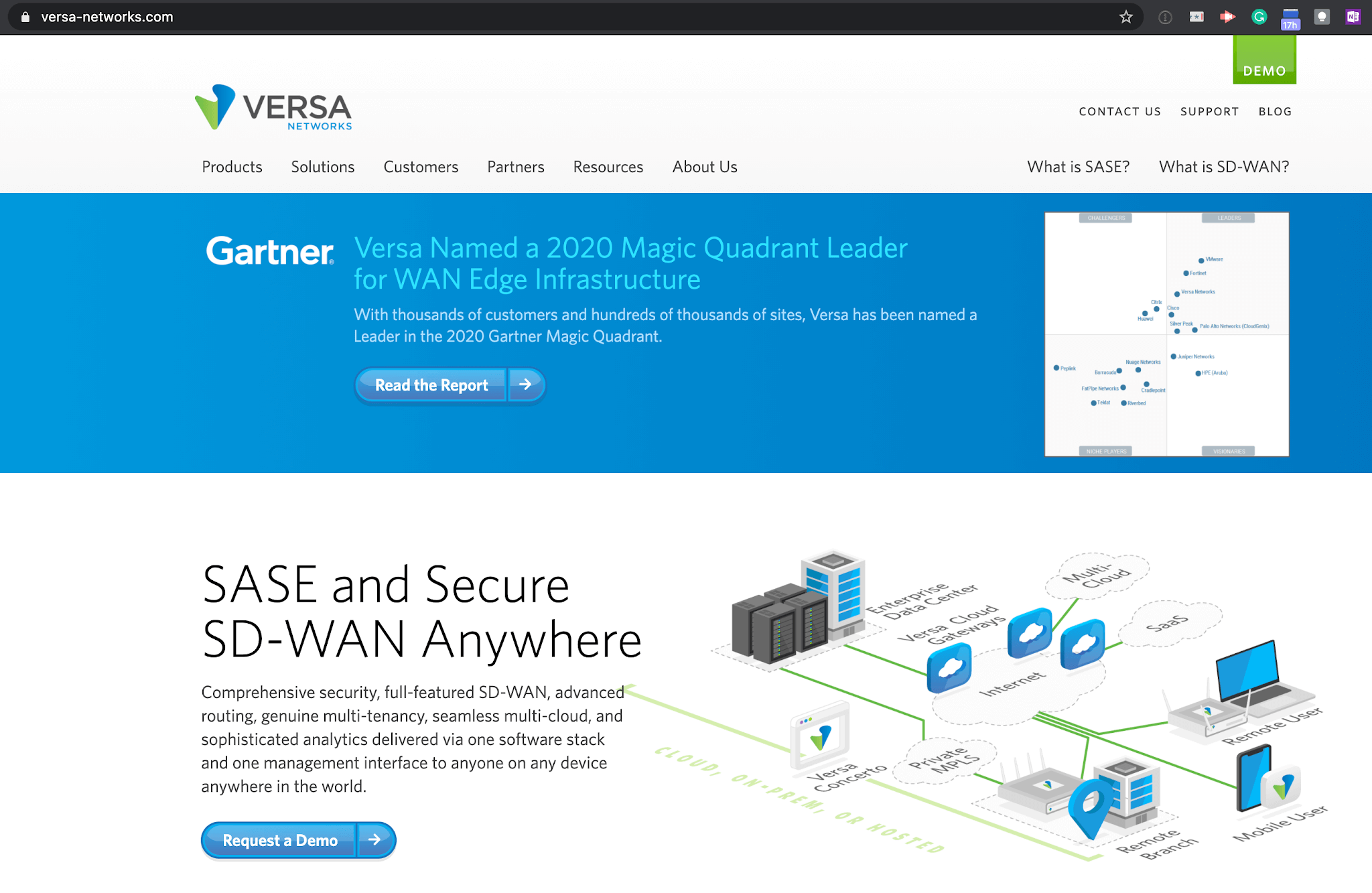 Versa Networks now serves 100s of thousands of sites with SD-WAN