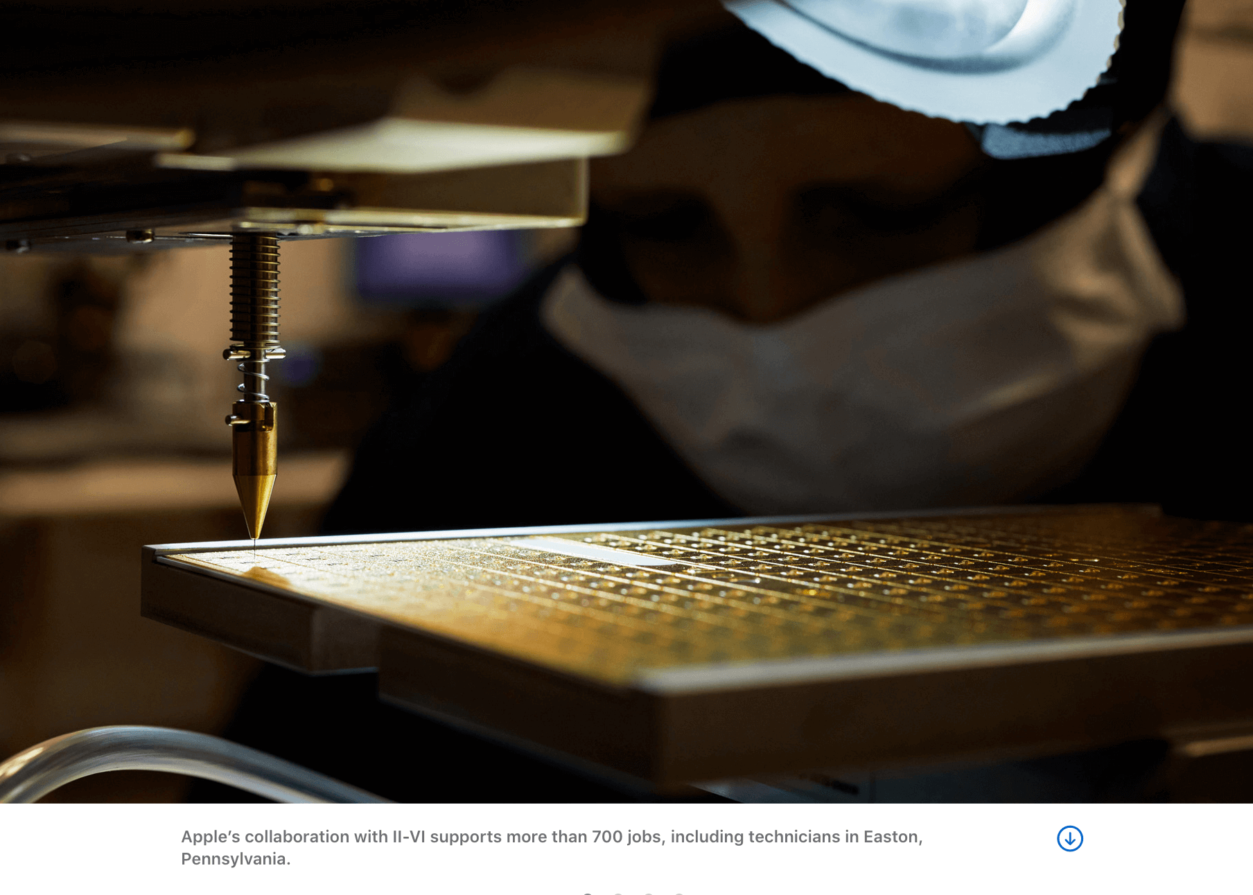 Apple expands advanced VCSEL manufacturing with II-VI