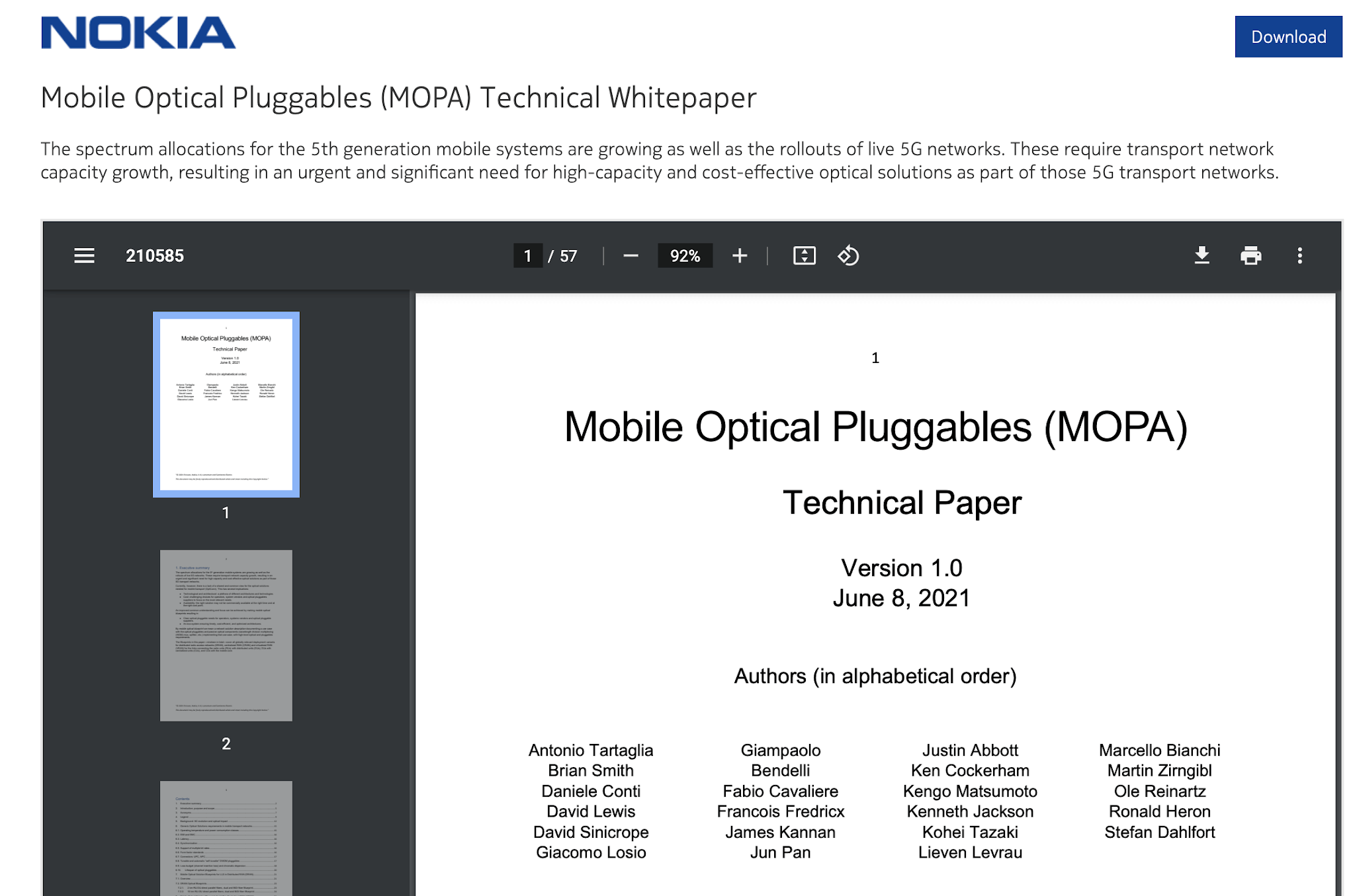 Streamlining the Mobile Optical Pluggables (MOPA) ecosystem