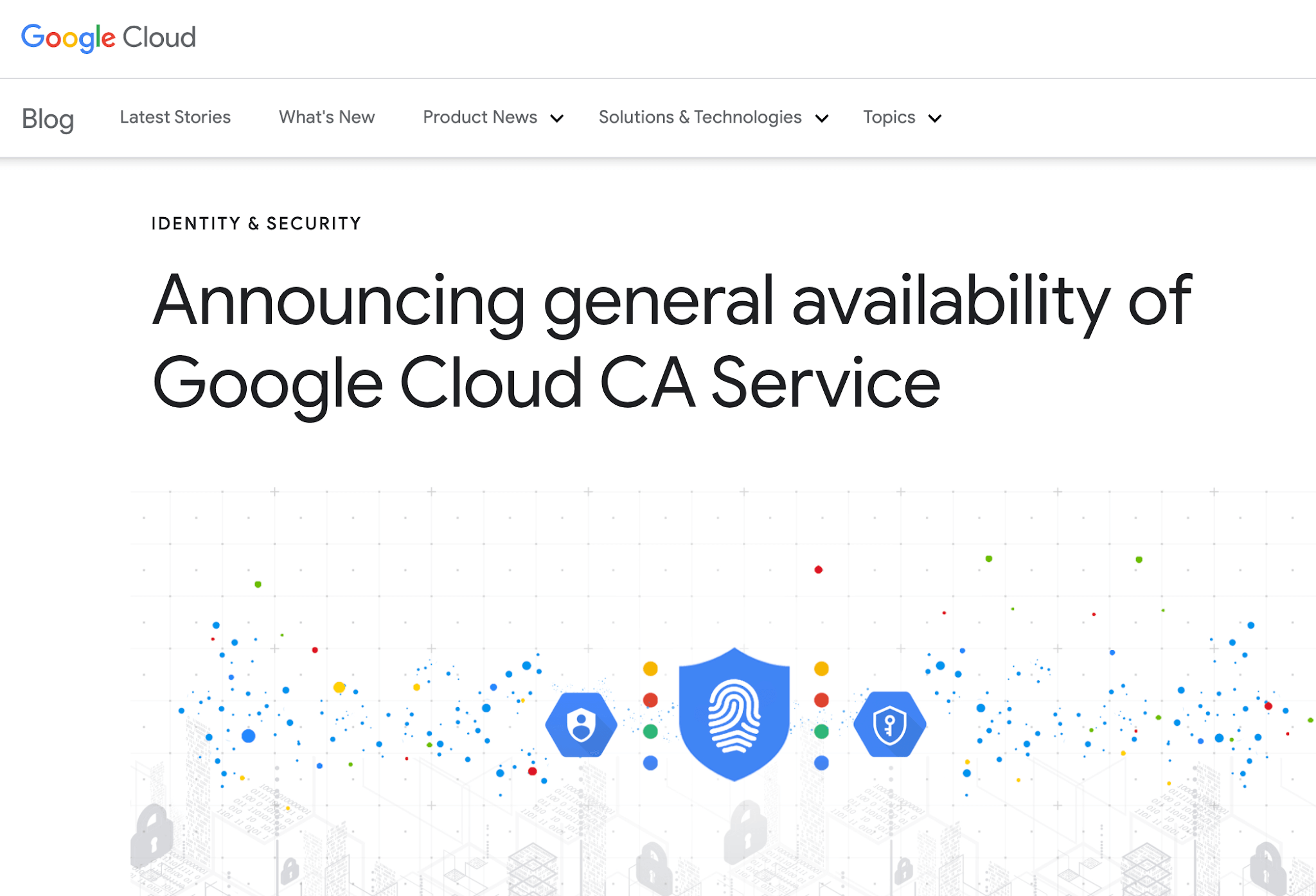 Google Cloud CA Service enters general availability