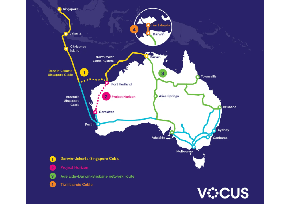 Vocus plans Darwin-Jakarta-Singapore cable