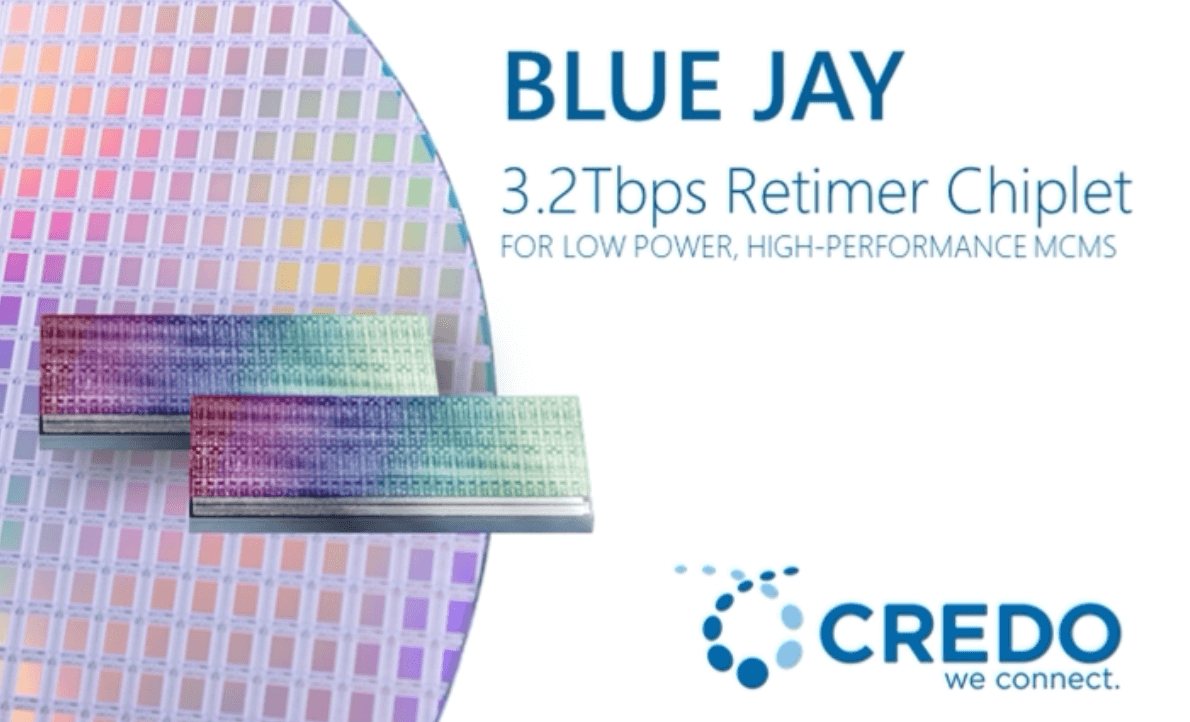 Credo intros 3.2Tbps DSP chiplet with 56Gbps lane rates