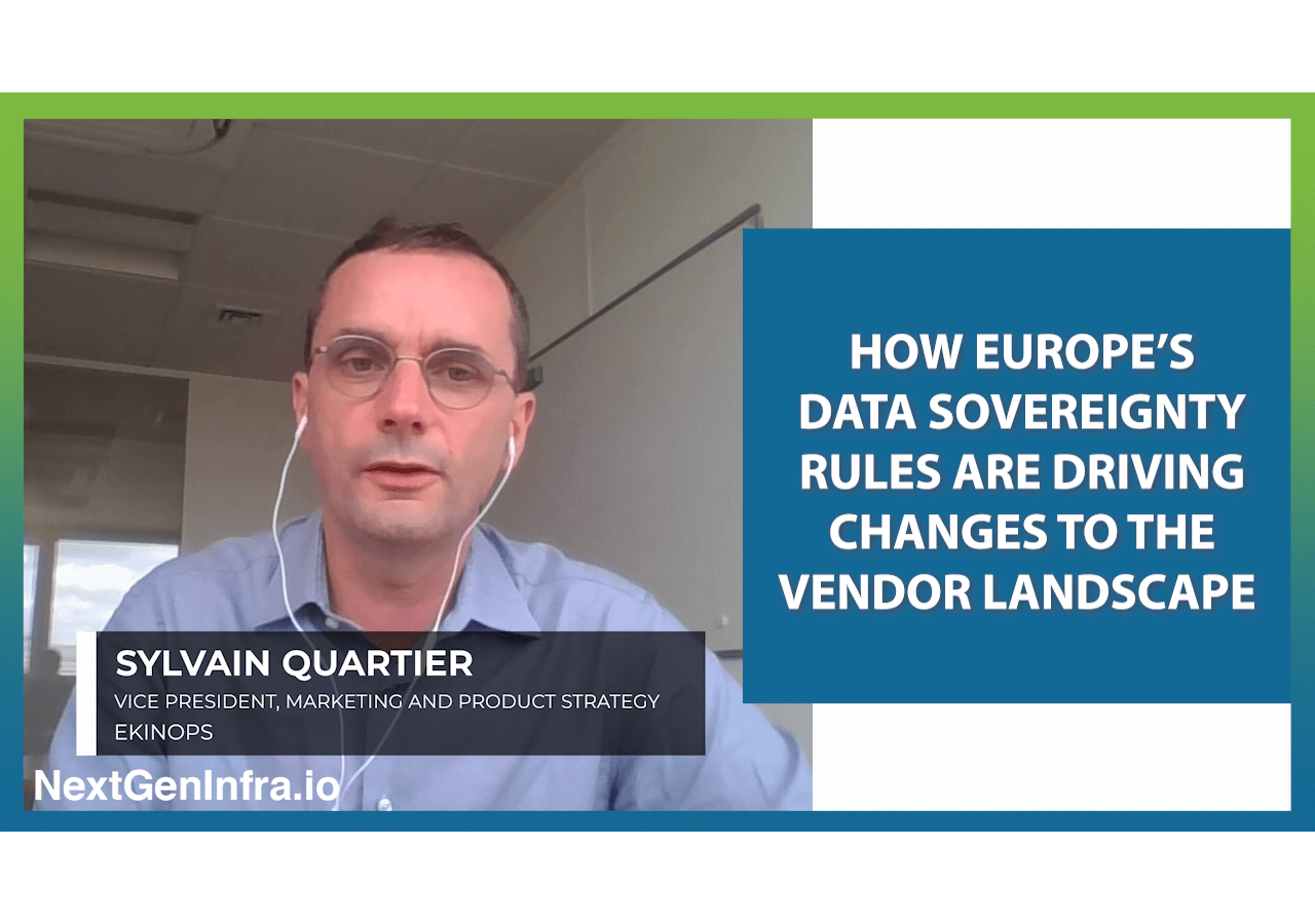 Video: How Europe’s Data Sovereignty Rules Change the Vendor Landscape