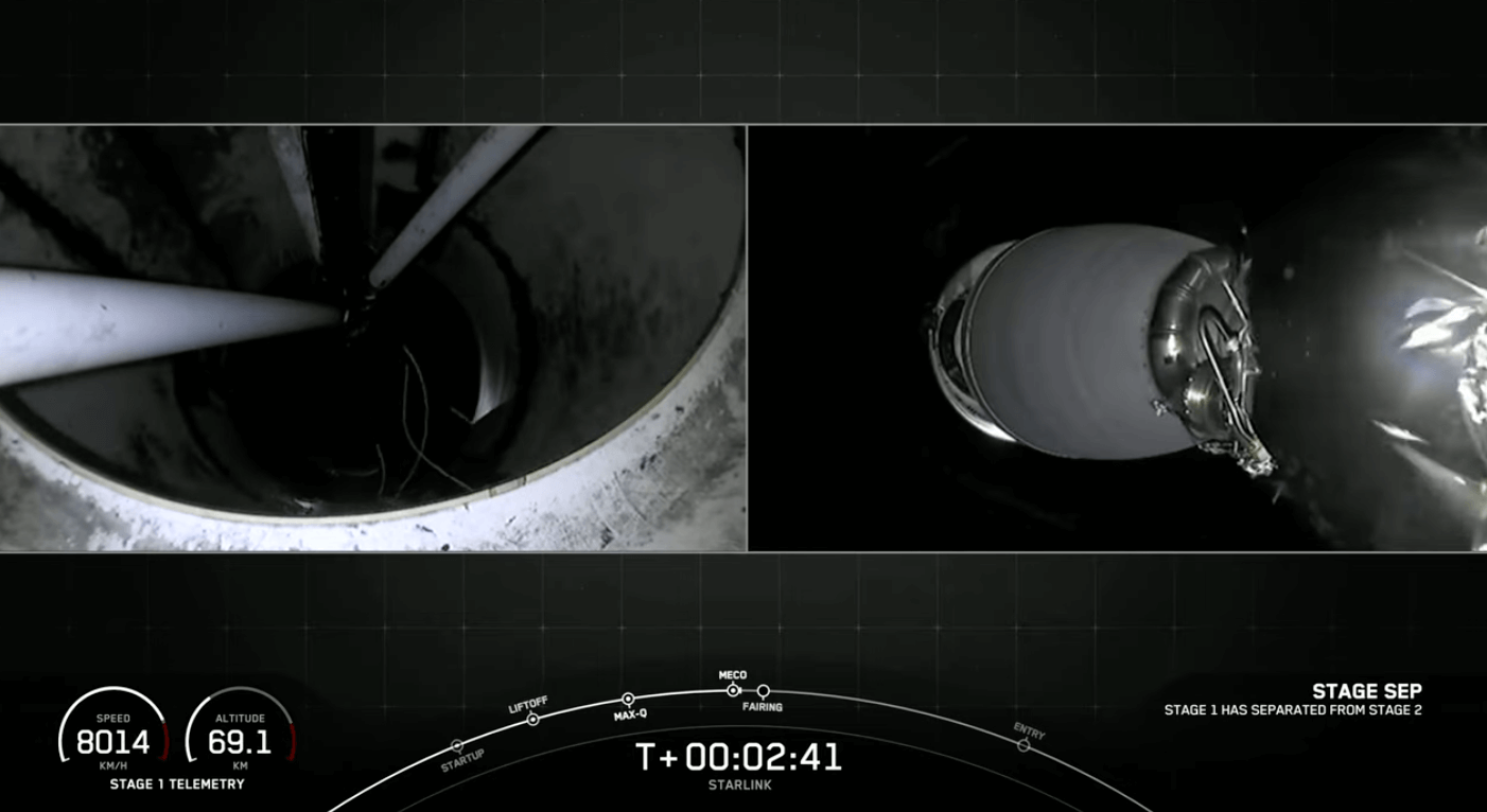 SpaceX completes 45th Starlink launch