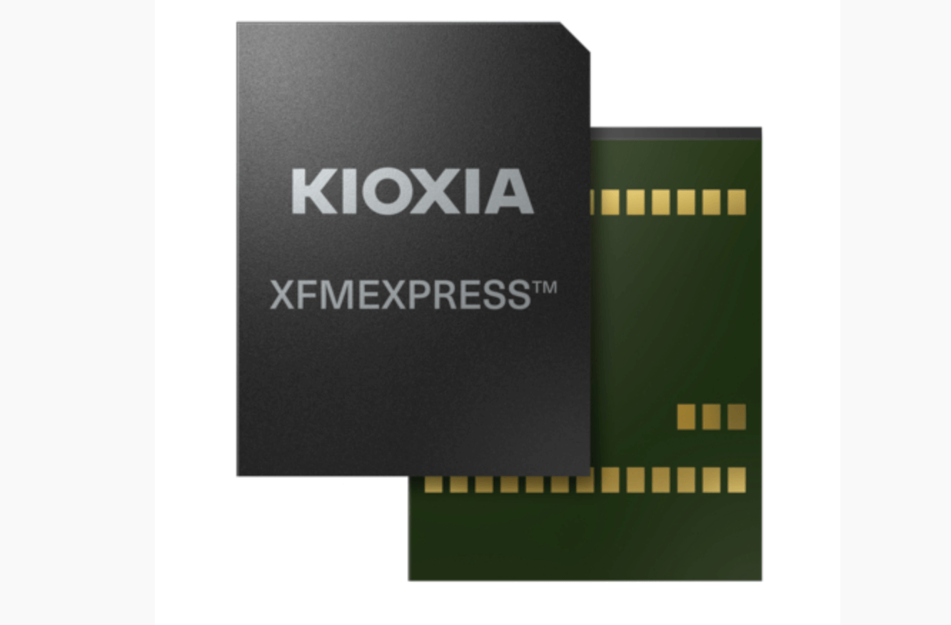 Kioxia samples first PCIe/NVMe removable storage device