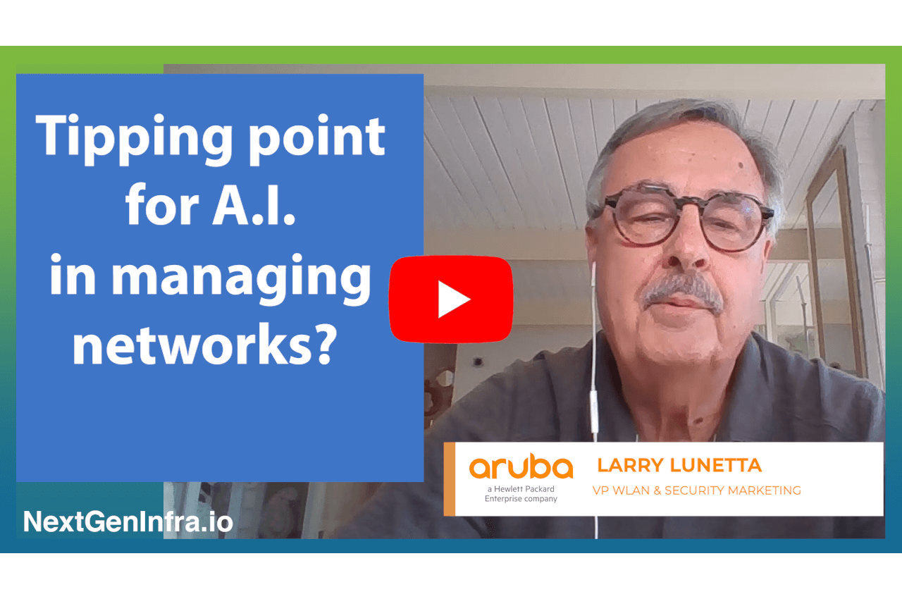 Video: Tipping point for A.I. in managing networks?