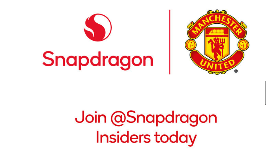 Qualcomm signs with Manchester United