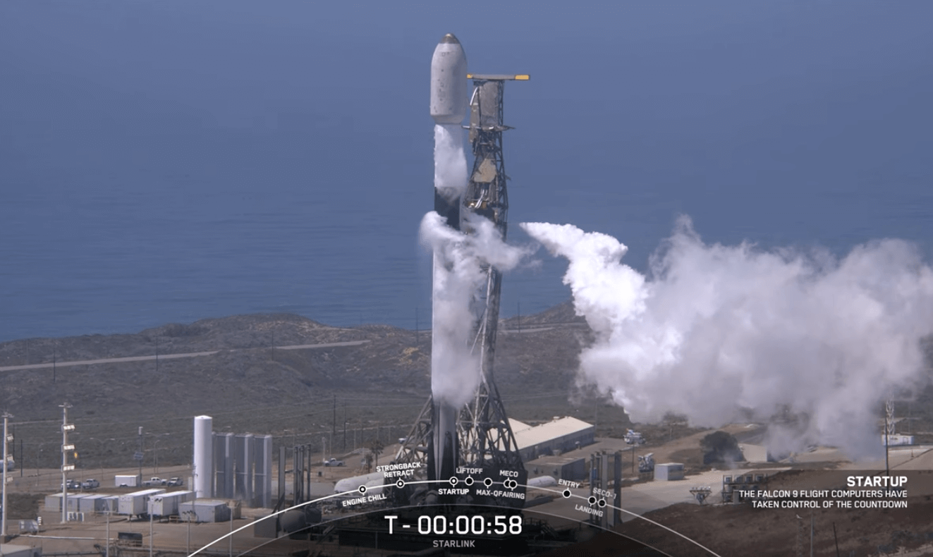 SpaceX launches 46 more Starlinks from Vandenberg