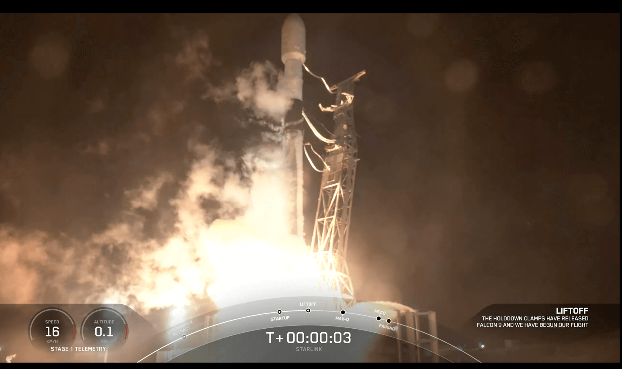 SpaceX completes 58th Starlink mission