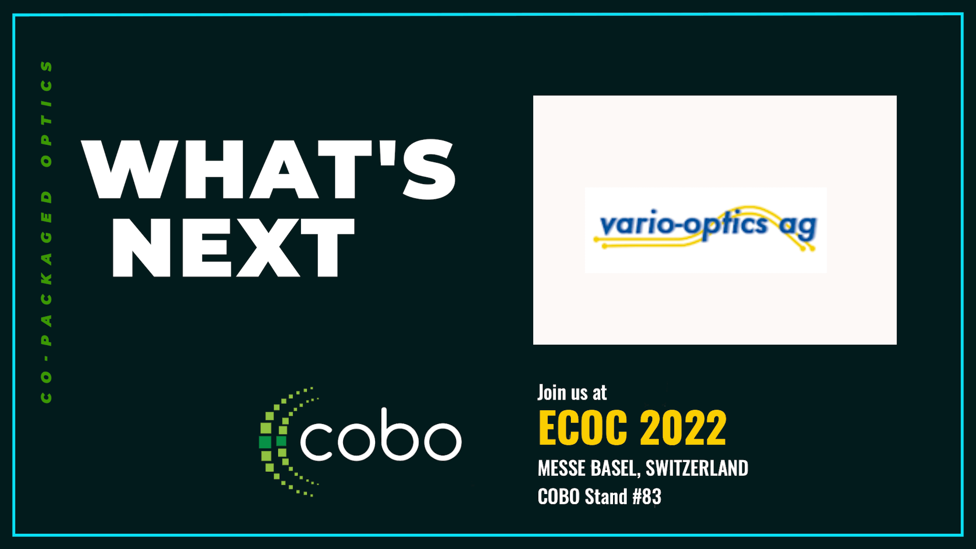 ECOC22: Vario-Optics on waveguides embedded on circuit boards