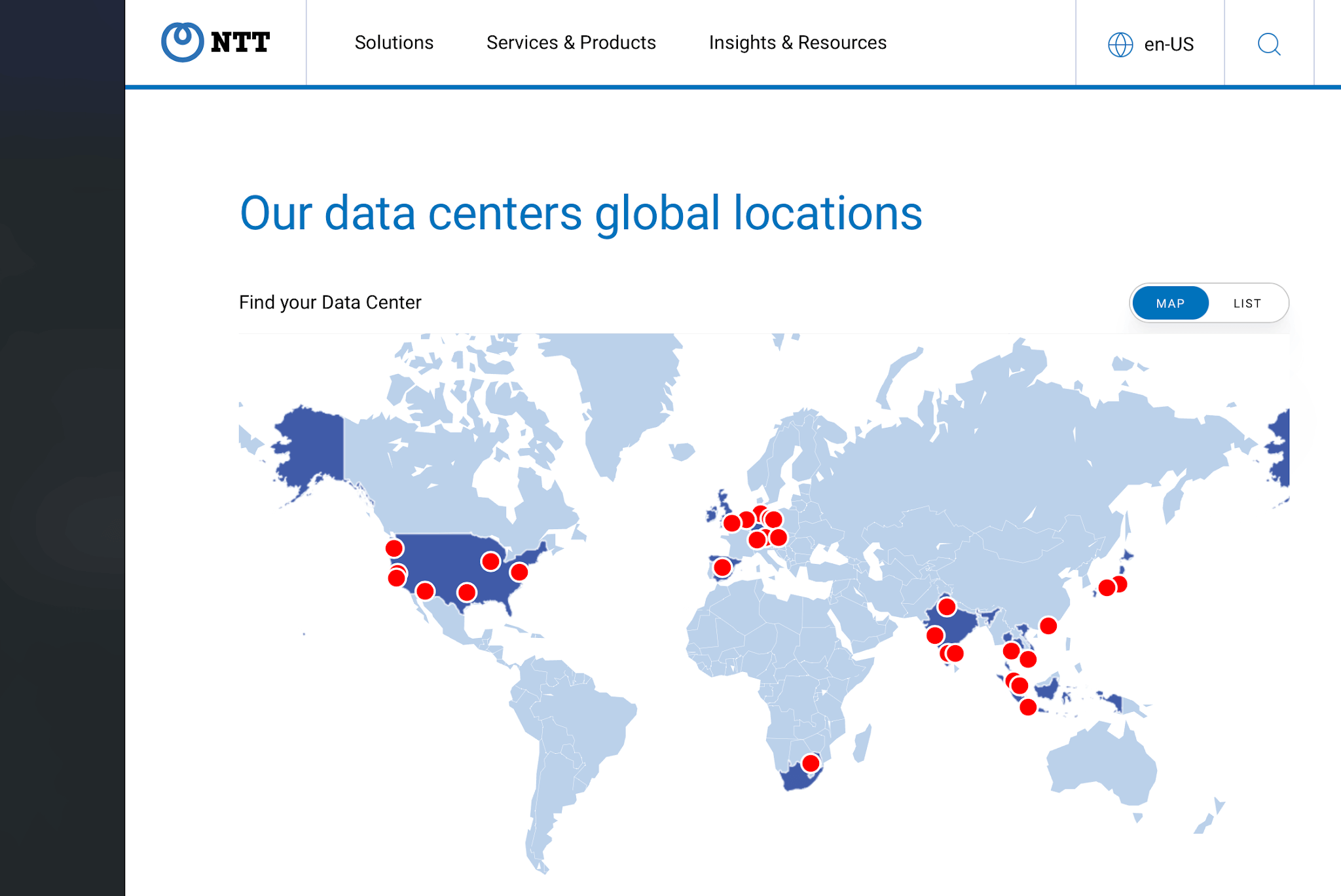 NTT inaugurates data center in Johannesburg